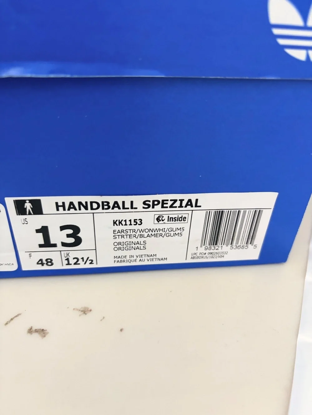 Adidas Handball Spezial Earth Strata Sneakers 13 Mens